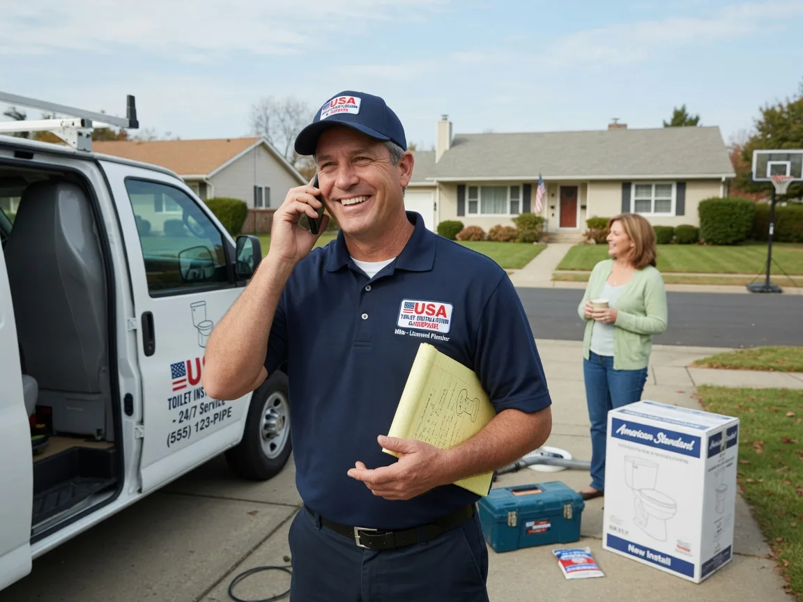 Toilet Installation Goodrich, MI FAQs